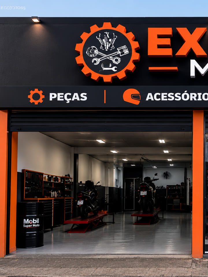 Fachada da Expert's Motos